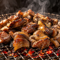 料理メニュー写真&nbsp;【豪炎炭火焼】やんばる鶏皮炭火焼