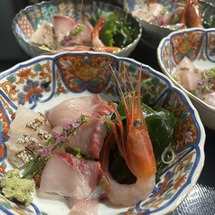 海老で鯛を釣る麺堂神楽監修 次郎長 JIROCHO 名古屋栄店のコース写真