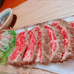 石垣島のブランド牛「美崎牛」のたたき