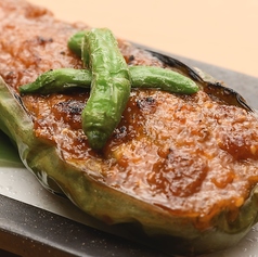 米茄子の田楽みそ焼き