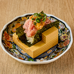 ネギトロウニ手巻き