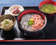 生しらす・生桜海老丼