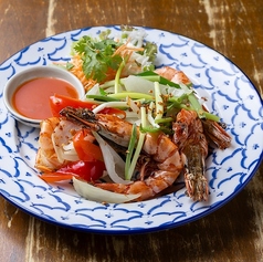 ハーフ　海老のニンニク揚げ