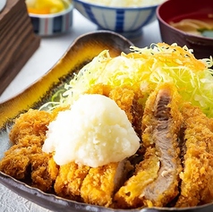 おろしロースかつ御膳