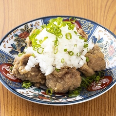 若鶏の唐揚げ 鬼おろしポン酢
