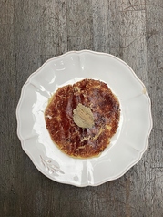 チーズとポテトのパンケーキ風