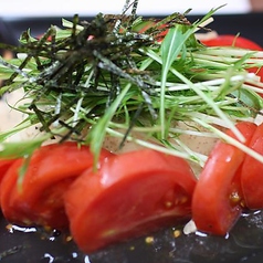 トマトと豆腐のサラダ