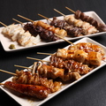 料理メニュー写真&nbsp;串焼盛り合わせ6本