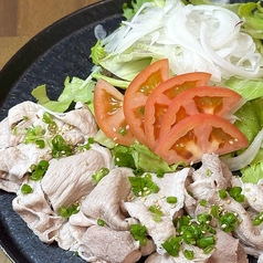 黒豚の冷しゃぶサラダ
