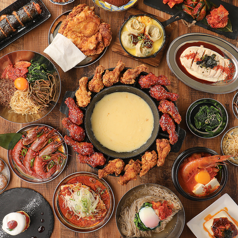 【韓国料理×チーズ】5月6日OPEN！本場の韓国料理が楽しめる個室居酒屋♪