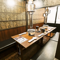 広々としたテーブル席はご宴会や女子会にもオススメ◎コスパ抜群の美味しい焼肉を、皆様でお楽しみください☆