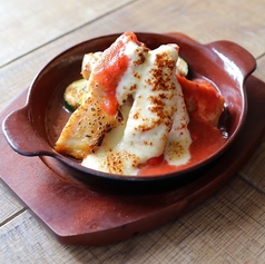 チキングリルのマルゲリータ　チーズがけ