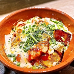 ［ブランド芋］インカのめざめとソーセージのチリチーズ焼き