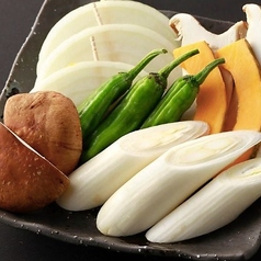 野菜焼き / あらびきウインナー