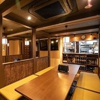 広々とした店内!!貸切最大50名様ご利用OK◎