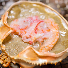 カニみそ甲羅焼き