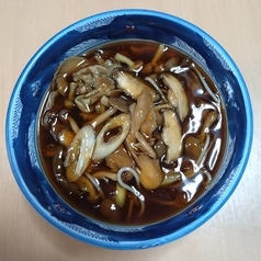 きのこあんかけそば