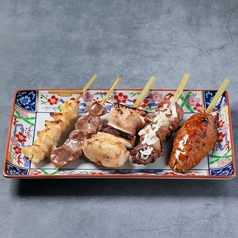 串焼き5種盛り合わせ