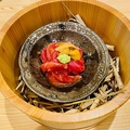 料理メニュー写真&nbsp;本鮪蕎麦～雲丹ソース～