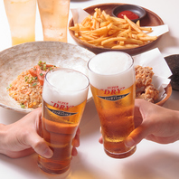 3時間制！単品飲み放題と食べ飲み放題が2200円？！？！