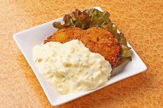自家製へろへろ鶏メンチカツ