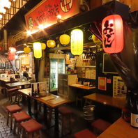 姫路駅からアクセス抜群!こちらの赤ちょうちんが目印!