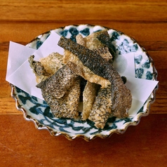 鯛皮チップス