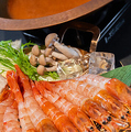 料理メニュー写真&nbsp;名物！海老ビスクしゃぶしゃぶ　1人前