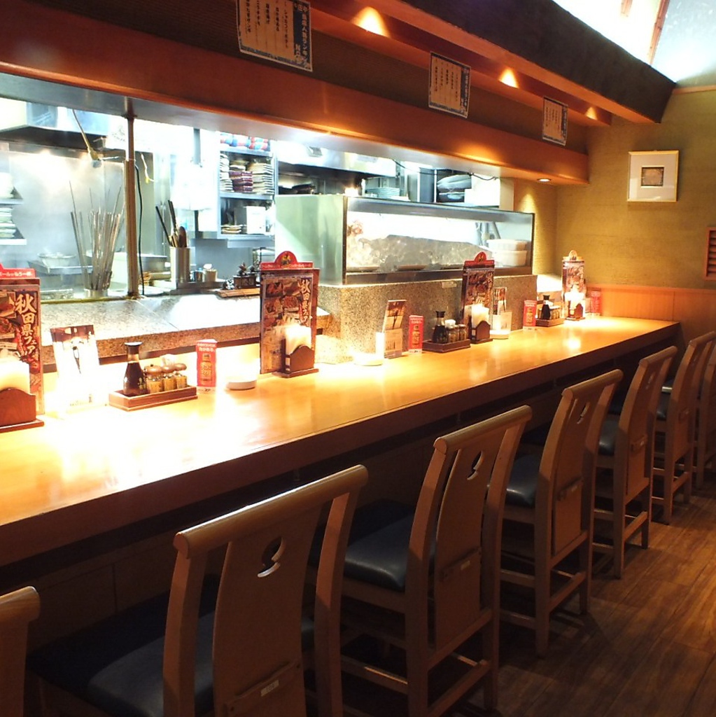 カウンターで今日はしっとり…なんて使い方もOK！