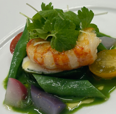 赤海老のソテー