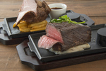 がっつり肉料理を楽しみたい方は、旨みが詰まった肩ロース使用した「ロックグリルビーフ」がおすすめ