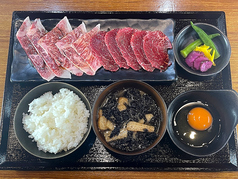 黒毛和牛 焼きすき焼きしゃぶ 朝焼けのコース写真