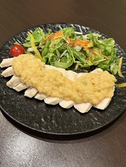 若鶏の生姜のせ