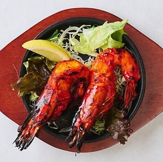 タンドリーエビ　2P Tandoori Prawn 