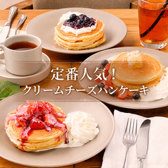 タブレス定番のクリームチーズパンケーキ♪の写真