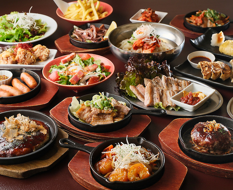 平日は、なんと！4290円～食べ飲み放題！