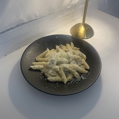 パンチェッタとキノコの濃厚クリーム