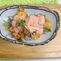 料理メニュー写真&nbsp;鶏天明太マヨソース