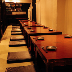 可動式の掘り炬燵のお席です!