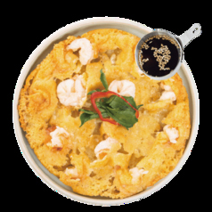 エビチーズチヂミ/ミナリチヂミ