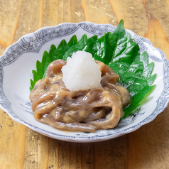 スルメイカの肝あえ