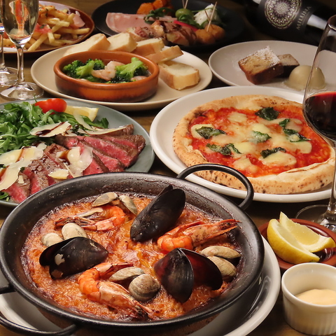 イタリアン&スパニッシュ☆こだわり料理の数々をご堪能くださいませ
