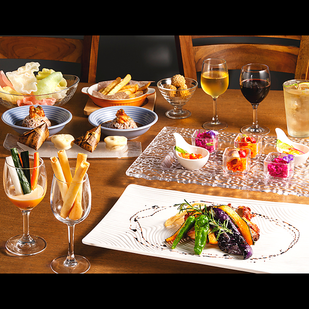 ２名さまから利用OK！多種多様なメニューが充実のパーティプラン