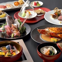 御祝いのお席や接待にぴったりな様々なコースをご用意
