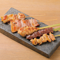 串焼き五種盛り合わせ