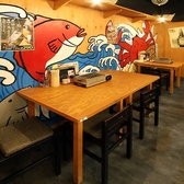 お席ごとにゆとりを持たせた配置で、周囲を気にせず過ごせる店内！定期的な換気を行い、テーブルや備品の消毒も徹底しております。落ち着いて食事と会話を楽しめるよう、感染症対策に細やかに配慮しています。清潔感を大切にし、スタッフも日々確認を行っおり、穏やかで快適な空間と時間をお客様にご提供しております。