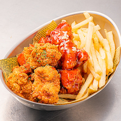 ヤンニョム＆フライドチキンセット