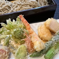 季節の天せいろそば