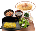 料理メニュー写真&nbsp;純国産鶏のだし巻き卵定食