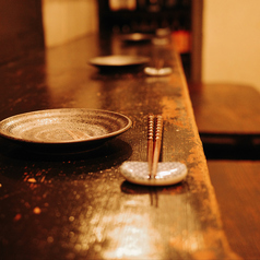 作っている姿を見ながら飲むお酒もまたひとしお♪